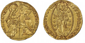 Andrea Dandolo 1343-1354
Zecchino, AU 3.49 g. 
Ref : Paolucci 1, Fr.1221
Conservation : NGC MS 65. Conservation exceptionnelle.