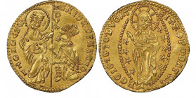 Andrea Contarini 1368-82
Zecchino, AU 3.55 g.
Ref : Paolucci 35/1, Fr. 1227
Conservation : Superbe
