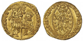 Michele Steno 1400-13
Zecchino, AU 3.54 g.
Ref : Paolucci 1, Fr. 1230
Conservation : Superbe