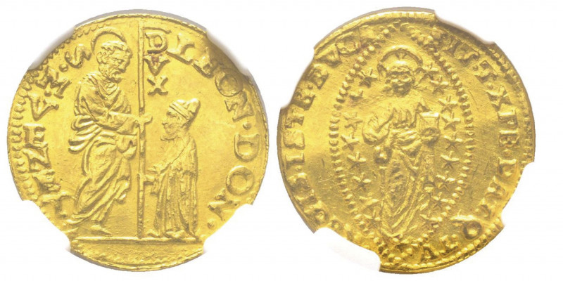 Leonardo Dona 1605-1612
Zecchino, ND, AU 3.48 g.
Ref : Paolucci 1 (R1), Fr. 1278...