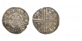 Amedeo V 1285-1323
Grosso Pedemontese, I Tipo, AG 2.27 g.
Ref : Cud. 62 (R), MIR 45
Conservation : NGC AU 58. Superbe exemplaire