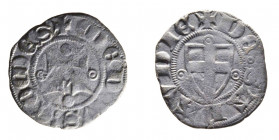 Amedeo VII 1383-1391
Forte Nero Escucellato, Avigliana, Mi 1 g.
Ref : Cud. 147c (R4), MIR 130, Sim. 6 e 27, Biaggi 92 e 116
Conservation : presque Sup...