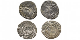 Lot de 2 monnaies :
Carlo I il Guerriero, Duca di Savoia 1482-1490
Forte, X Tipo, Mi 0.77 g. Cud. 288 (R2), MIR 253, Sim 26, Biaggi 219. TB. Rare Carl...