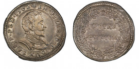 Emanuele Filiberto Duca 1559-1580
Lira, Chambery, 1562, AG 12.48 g.
Ref : Cud. 581d (R2), MIR 506d, Sim. 32/4, Biaggi 425a
Conservation : PCGS XF 45. ...