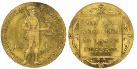 Nicholas I 1826-1855
Ducat 1841 , St. Petersburg , Imitation du ducat Hollandais, AU 3.48 g. Ref : Fr. 161
Ex Vente UBS, 23/01/2007, lot 3065 Conserva...