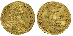 Sweden
Christian Albrecht 1659-1694
Dukat, 1689, AU 3.24 g.
Ref : Fr. 3082, Lange 372
Conservation : NGC AU53