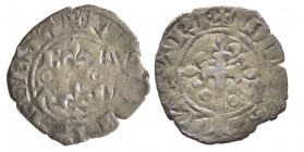 Vaud - Baron Ludovic II de Savoie 1302-1350
Double Tournois Ier type, Pierre-Chatel, AG 1.13 g. Avers : LVDO- VICVS DE SA dans le champ BA VD. Revers ...