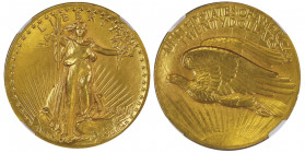 20 Dollars 1907, High Relief, Philadelphia, AU 33.43 g. Ref : Fr. 182
Conservation : NGC MS 62
Quantité : 11.250 exemplaires. Rare