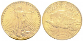 20 Dollars, Philadelphia, 1923, AU 33.43 g.
Ref : Fr. 183, KM#127
Conservation : PCGS MS 64