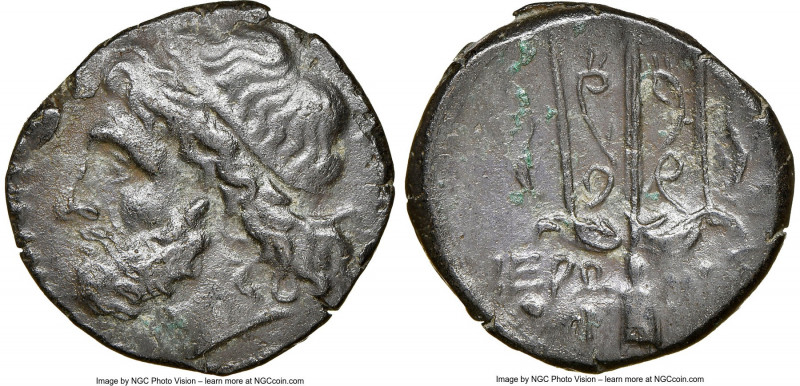 SICILY. Syracuse. Hieron II (ca. 275-215 BC). AE litra (21mm, 12h). NGC Choice V...