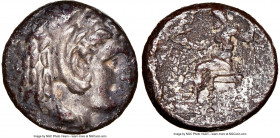 MACEDONIAN KINGDOM. Alexander III the Great (336-323 BC). AR tetradrachm (24mm, 17.22 gm, 5h). NGC XF 4/5 - 2/5. Late lifetime-early posthumous issue ...