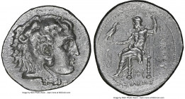 MACEDONIAN KINGDOM. Philip III Arrhidaeus (323-317 BC). AR tetradrachm (29mm, 10h). NGC Choice VF, brushed. Lifetime issue of Babylon, ca. 323-317 BC....