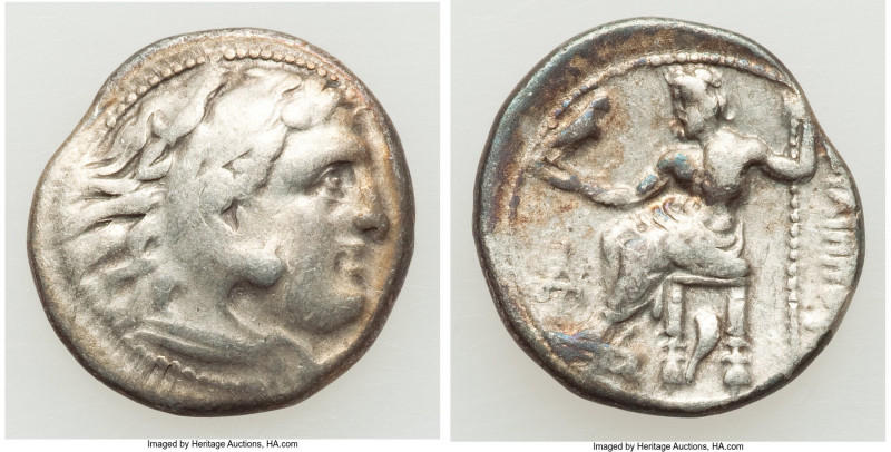 MACEDONIAN KINGDOM. Philip III Arrhidaeus (323-317 BC). AR drachm (18mm, 4.19 gm...