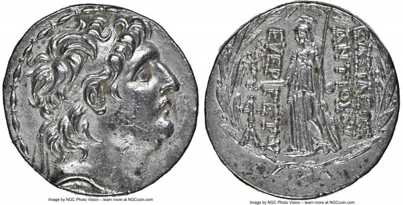 SELEUCID KINGDOM. Antiochus VII Euergetes (Sidetes) (138-129 BC). AR tetradrachm...