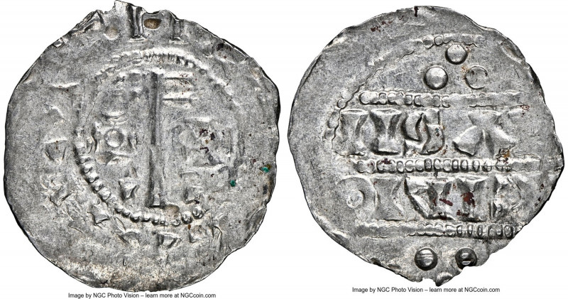 Carolingian. Raoul Denier ND (923-936) MS63 NGC, St. Denis mint, MG-Unl., Rob-Un...