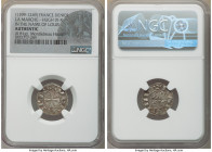 La Marche. Hugh IX-X 3-Piece Lot of Certified Deniers ND (1199-1249) Authentic NGC, Struck in the name of Louis. Weights range from 0.81-0.97gm. Sold ...