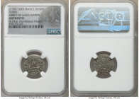 Abbey of Saint Martin of Tours 3-Piece Lot of Certified Deniers ND (1150-1200) Authentic NGC, Tours mint. Weights range from 0.77-0.96gm. Sold as is, ...