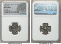 Philip III 3-Piece Lot of Certified Deniers ND (1270-1285) Authentic NGC, Weights range from 0.89-1.17gm. Sold as is, no returns. 

HID09801242017
...