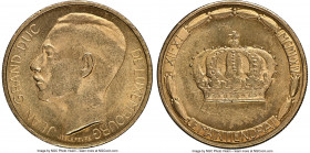 Jean gold 20 Francs 1964 MS64 NGC, Brussels mint, KM-XM4c. Medallic Coronation issue. AGW 0.1867 oz. 

HID09801242017

© 2020 Heritage Auctions | ...