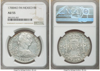 Charles III 8 Reales 1788 Mo-FM AU55 NGC, Mexico City mint, KM106.2a. Semi-Prooflike and lustrous untoned surfaces. 

HID09801242017

© 2020 Herit...