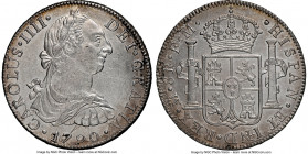Charles IV 8 Reales 1790 Mo-FM AU Details (Cleaned) NGC, Mexico City mint, KM108. Bust of Charles III. Obverse scratches. 

HID09801242017

© 2020...