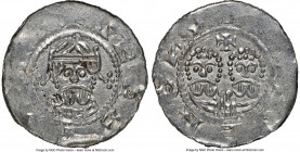 Friesland. Egbert II Denar ND (1068-1090) MS64 NGC, 18mm. 0.59gm. 

HID09801242017

© 2020 Heritage Auctions | All Rights Reserved