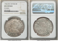 Charles III 8 Reales 1786 LM-MI UNC Details (Stained) NGC, Lima mint, KM78a.

HID09801242017

© 2020 Heritage Auctions | All Rights Reserved