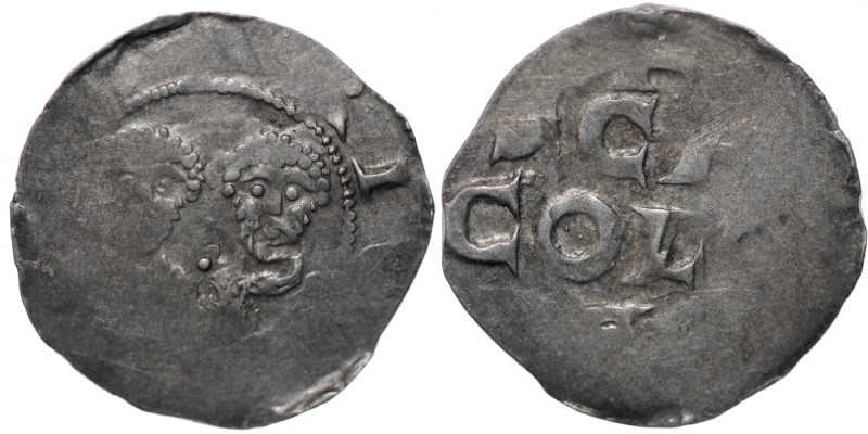 Germany. Remagen. Heinrich III 1039-1056. AR Denar (19mm, 1.51g). [+]RI[GEMAGO],...