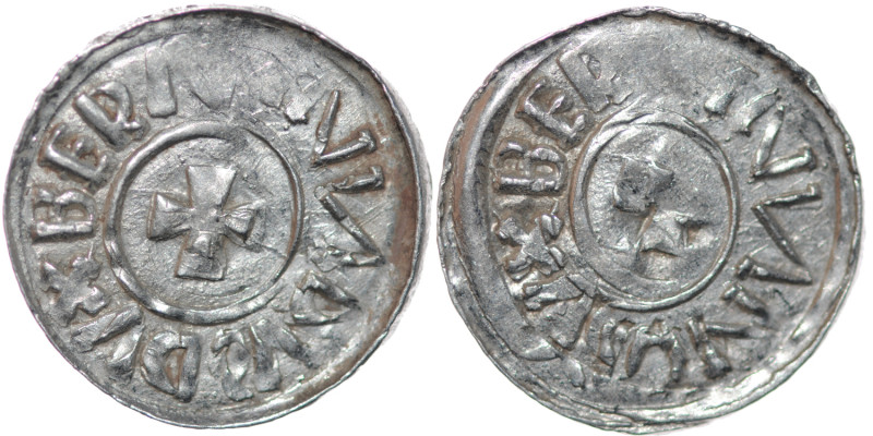 Germany. Duchy of Saxony. Bernhard I 973-1011. AR Denar (19mm, 1.31g). Bardowick...