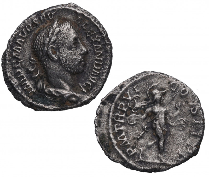 231 d.C.. Alejandro Severo. Roma. Denario. (Spink 7898 var) (S. 305) (RIC. 61. A...