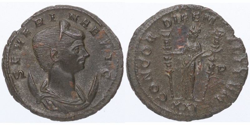 270-275 d.C. Severina. Lyon. Antoniniano. Ae. 4,69 g. EBC. Est.90.