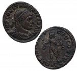 293-305. Constantino I. Follis Arelate. RIC 57. 3,90 g. EBC. Est.40.