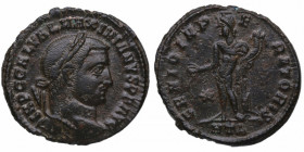 305 a 311 d.C. Galerio Maximiano. Heraclea. Follis. Ae. 6,25 g. MBC. Est.30.