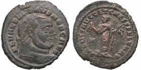 305- 306. Severo II. Cartago. Follis. Ae. 8,20 g. EBC-. Est.40.