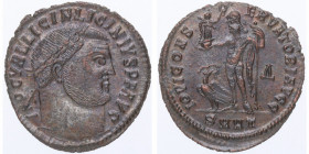 308-323 d. C. Licinio I. Heraclea. Follis. SMHT. Ae. 3,31 g. EBC. Est.60.