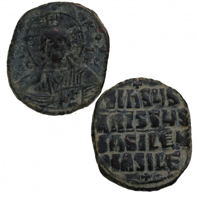 976 -1025. Constantino VIII y Basilio II. Constantinopla. Folis. SBCV 1813 (¿o 1...