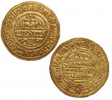 1198. Alfonso VIII (1158-1214). Toledo. Morabetino. Au. 3,82 g. Bellísima. Brillo original. Uno de los mejores ejemplares conocidos. SC. Est.3500.