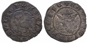 1379-1390. Juan I (1379-1390). Burgos. Blanco del Agnus Dei. Ve. 1,85 g. Atractiva. Rara así. EBC- / MBC+. Est.100.