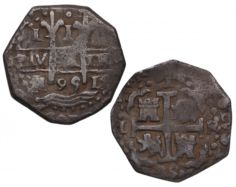 1699. Carlos II (1665-1700). Lima. 1 Real. R. A & C 231. Ag. 3,31 g. EBC-. Est.9...