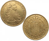 1797. Carlos IV (1788-1808). México. 8 Escudos. FM. A&C 1637. Au. 27,04 g. Bella. EBC. Est.1600.