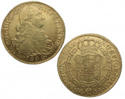 1806. Carlos IV (1788-1808). Nuevo Reino. 8 Escudos. JJ. A&C 1738. Au. 27,02 g. EBC-. Est.1600.