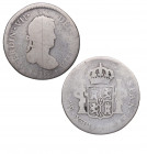 1816. Fernando VII (1808-1833). Lima. 2 Reales. JP. A & C 816. Ag. 6,00 g. BC. Est.30.