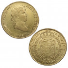 1816. Fernando VII (1808-1833). Lima. 8 Escudos. JP. A&C 1763. Au. 27,03 g. EBC. Est.1600.