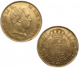 1822. Fernando VII (1808-1833). Madrid. 320 reales. SR. A&C 1778. Au. 27,06 g. Bella. Brillo original. SC-. Est.7500.