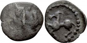 EASTERN EUROPE. Imitations of Philip II of Macedon (2nd-1st centuries BC). "Obol." Mint in the region of Velem, Hungary. "Kapostaler Kleingeld" type