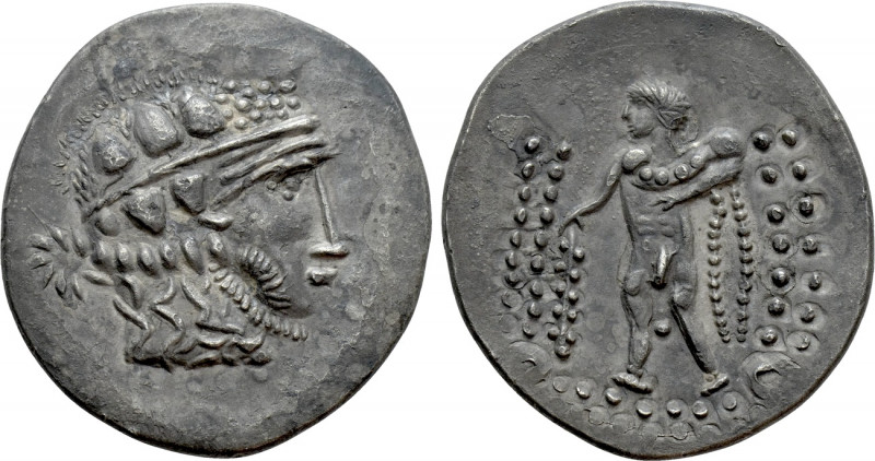 EASTERN EUROPE. Imitations of Thasos. Tetradrachm (2nd-1st centuries BC).

Obv...