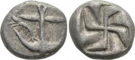 THRACE. Apollonia Pontika. Drachm (Circa 550-540/35 BC)
