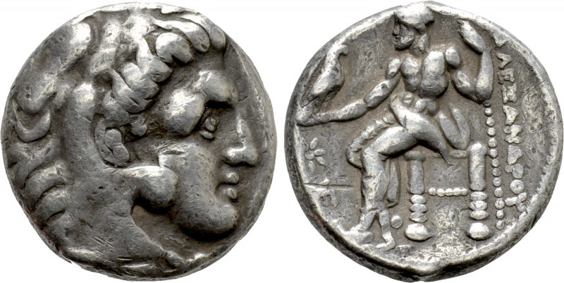 KINGS OF MACEDON. Alexander III 'the Great' (336-323 BC). Tetradrachm. Sardes. ...