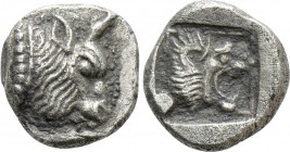 IONIA. Samos. Trihemiobol (522-520 BC)