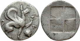 IONIA. Teos. Trihemiobol (Circa 478-449 BC)
